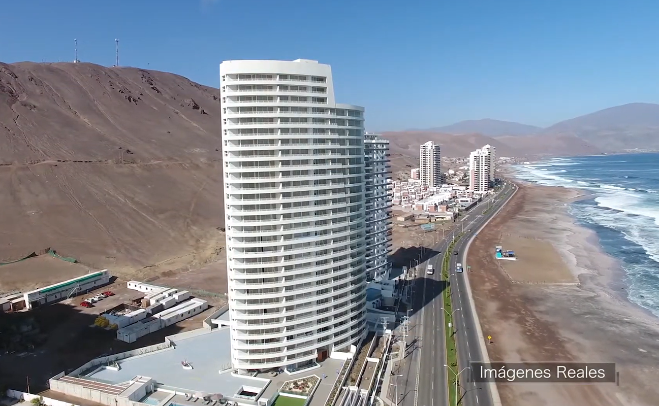 Edificio Vista Llacolén Antofagasta. LOGA. Proyecto terminado.